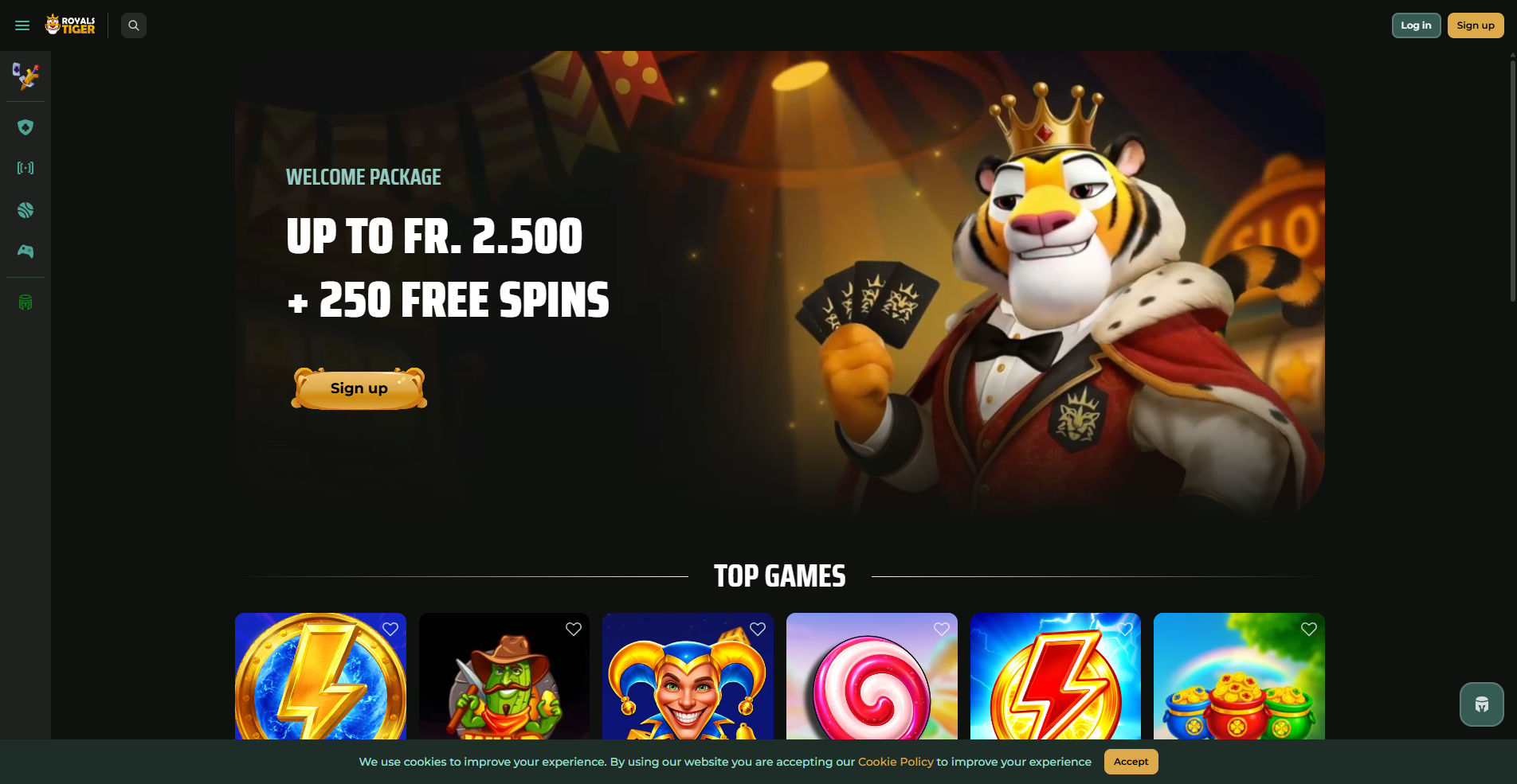 RoyalsTiger homepage